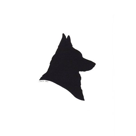 Gsd Tattoo, Dog Silhouette Tattoo, German Shepherd Tattoo, German Shepherd Silhouette, Shepherd Tattoo, Shepherd Silhouette, Tatoo Dog, Pet Silhouette, Small Dog Tattoos