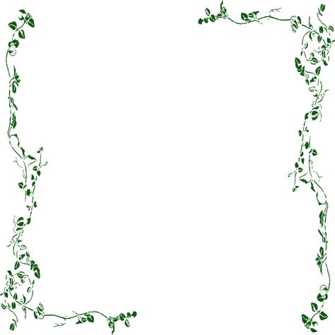 ivy vine clip art | Vine Border Green clip art Ivy Border Drawing, Vine Border Drawing, Vines Border, Jungle Drawing, Clipart Borders, Drawing Borders, Ivy Flower, Art Border, Vine Drawing