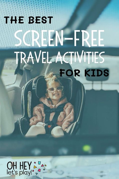 Traveling with kids can be an adventure, but keeping them entertained without screens can definitely be a challenge. Whether you are headed out on a long road trip, flying with toddlers or preschoolers or just spending a few hours in the car this holiday season, having fun and engaging screen free activities can make your trip more enjoyable for everyone. These 24 screen free travel activities will help keep your children entertained for hours without relying on a screen. Toddler Journal Ideas, Play Activities For Preschoolers, Letter Matching Preschool, Toddler Journal, Road Trip Activities For Kids, Fine Motor Activities For Preschoolers, Travel Activities For Kids, Morning Baskets, Motor Activities For Preschoolers