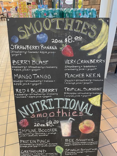 Smoothie Truck Design, Smoothie Menu Board, Juice Truck Ideas, Smoothie Shop Ideas, Smoothie Bar Ideas, Smoothie Shop Aesthetic, Smoothie Bar Design, Smoothie Food Truck, Smoothie Shops