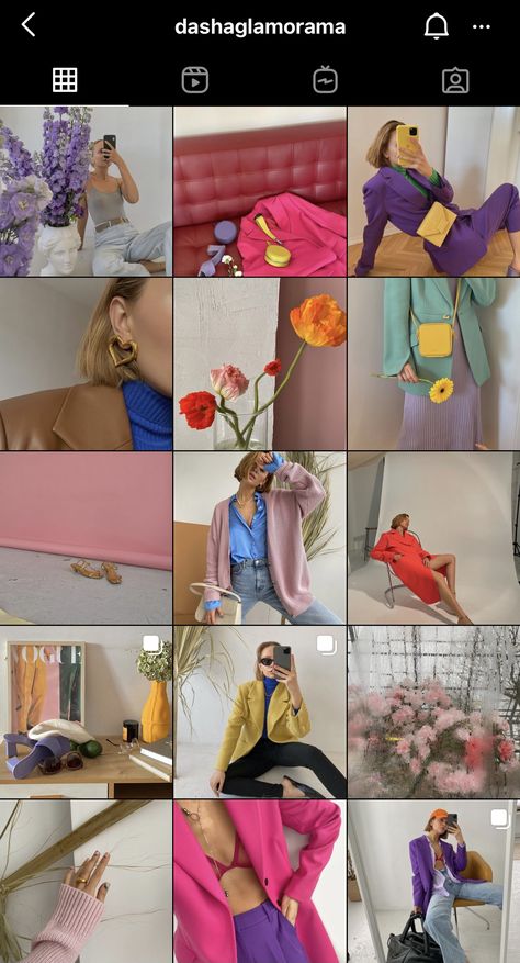 Colourful Instagram Feed, Female Journalist Aesthetic, Business Vision Board, Love Rose Flower, Instagram Feed Planner, Instagram Feed Layout, Instagram Grid, Instagram Inspiration Posts, Photo Editing Techniques