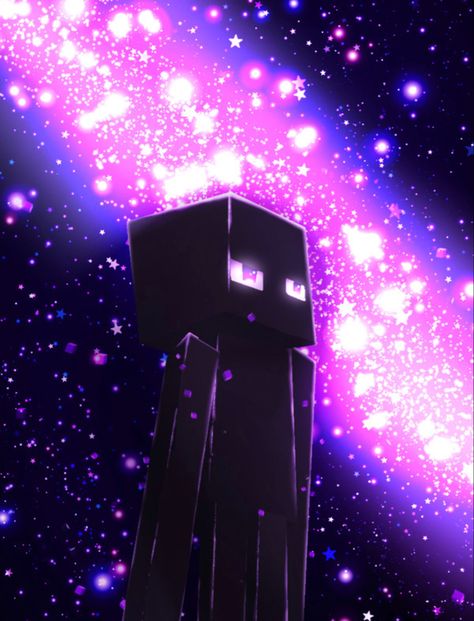 Omg he's so beautiful 😍 in 2020 | Minecraft posters, Minecraft wallpaper, Minecraft pictures Minecraft Wallpaper, So Beautiful, Minecraft, Purple, Blue, Black