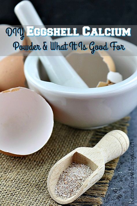 Don't toss that shell, use it to benefit your health and your wallet. I am going to tell you how to make DIY eggshell calcium powder and what it is good for Egg Shell Uses, Cook Dog Food, Egg Benefits, Powdered Eggs, How To Make Eggs, Calcium Supplements, Powder Recipe, Egg Shell, Homeopathic Remedies