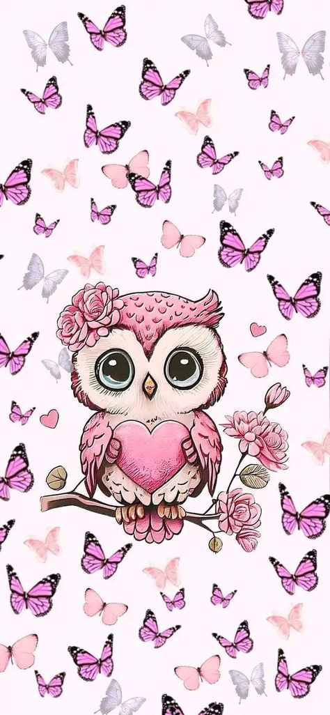 Beautiful Owl Wallpaper, Cute Owl Wallpaper Phone Wallpapers, Owl Phone Wallpaper, Owl Wallpaper Backgrounds, Owl Background Wallpapers, Owl Iphone Wallpaper, Owl Wallpaper Iphone, Owl Wallpapers, Cute Owl Cartoon