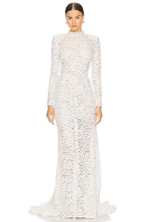 Bridal Dresses | REVOLVE Wedding Dress 60s, Wedding Dresses 60s, Bronx And Banco, Sleeve Lace Dress, Career Girl, Rich Family, Chic Clothing, Bondi Beach, Strong Love