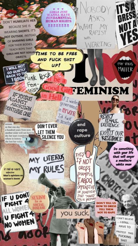 #feminism Raging Feminist, Layout Ideas, Connect With People, Your Aesthetic, Girl Power, Creative Energy, Layout, Energy, Wall