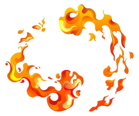 Circular frame with fire and flames ener... | Premium Vector #Freepik #vector #realistic-fire #fire-effect #fire-explosion #fire Fire Pattern Drawing, Fire Circle Tattoo, Fire Element Art, Fire Art Drawing, Stylized Fire, Four Elements Art, Fire Graphic Design, Fire Tattoo Designs, Flames Drawing