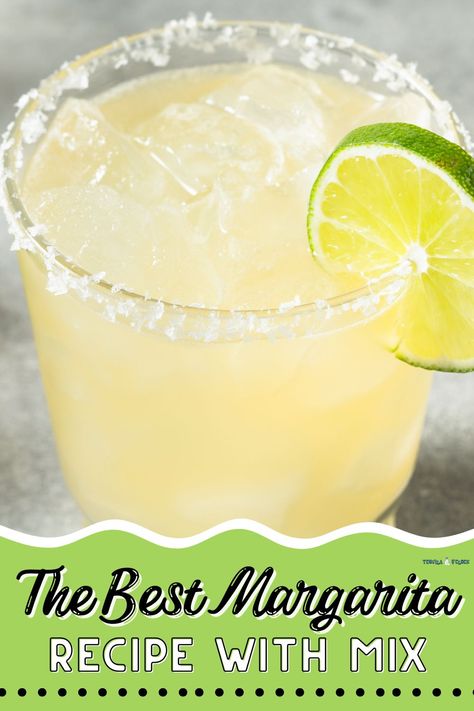 the best margarita recipe with mix Costco Margarita Mix Recipe, Cheap Margarita Recipe, Margarita For A Crowd Parties, Single Serve Margarita Recipe, Easy Margarita Recipes For A Crowd, Margarita Mix Store Bought, Making Margaritas At Home, Easy Margarita Recipes On The Rocks, Simple Syrup Margarita Recipe