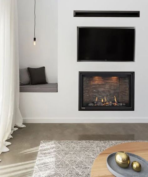 Gas Fireplace Wall, Modern Gas Fireplace, Corner Gas Fireplace, Direct Vent Fireplace, Gas Fireplace Insert, Fireplace Lighting, Fireplace Inserts, Wall Systems, Fireplace Wall