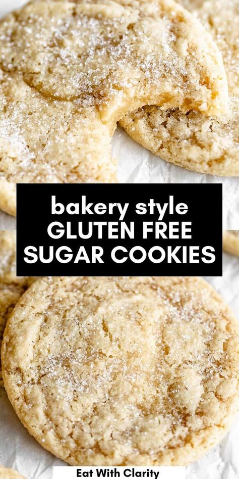 Gluten Free Christmas Cookies, Gluten Free Sugar Cookies, Easy Gluten Free Desserts, Cookies Gluten Free, Gluten Free Cookie Recipes, Gluten Free Christmas, Gluten Free Bakery, Gluten Free Sweet, Gluten Free Dairy Free Recipes