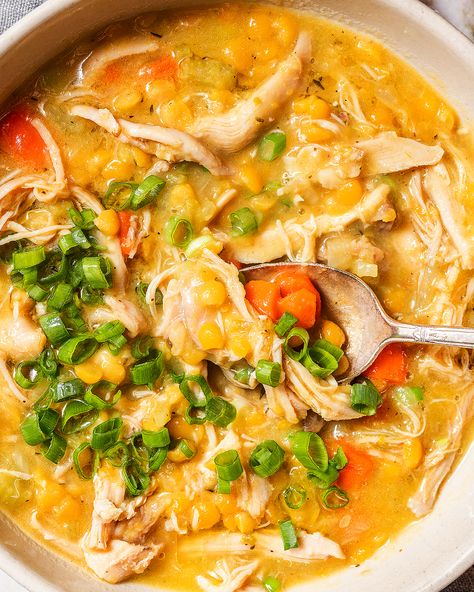 Chicken and Yellow Split Pea Stew | Tried and True Recipes Yellow Split Pea Recipe, Chicken Peas Recipe, Yellow Split Pea, Yellow Split Pea Soup, Yellow Split Peas, Tried And True Recipes, Split Peas, Homemade Soup Recipe, Pea Recipes