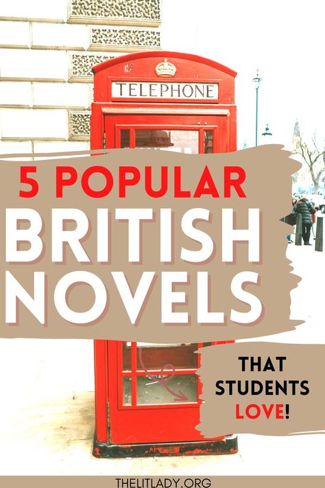 red telephone booth, 5 popular british literature novels high school students love High School Reading List, High School English Classroom, Book Burning, High School Literature, High School Reading, Young Adult Books, British Books, Gothic Fiction, British Literature