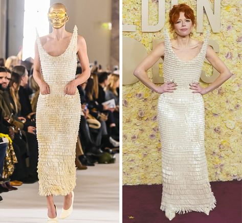 11 Runway Outfits That Look Completely Different on Models and Celebrities Natasha Lyonne, Nelly Furtado, Runway Outfits, Ralph And Russo, Free Internet, Catherine Zeta Jones, Celebrity Trends, Dope Tattoos, Heidi Klum