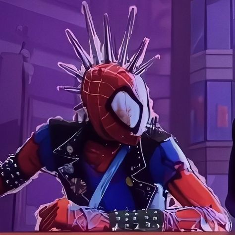 Shes Mine, Punk Icon, Spider Punk, The Spider, Miles Morales, Spider Verse, Desk, Purple