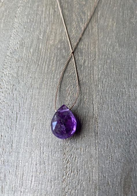 Silk Thread Necklace, Thread Necklace, Labradorite Necklaces, Necklace Minimalist, Moonstone Necklace, Necklace Choker, Amethyst Necklace, Silver Spring, Rutilated Quartz