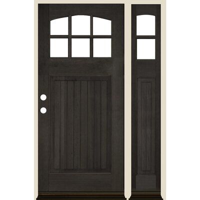 Craftsman Front Door, Craftsman Front Doors, Douglas Fir Wood, Craftsman Farmhouse, Craftsman Door, Stained Doors, Wood Exterior Door, Prehung Doors, Farmhouse Doors