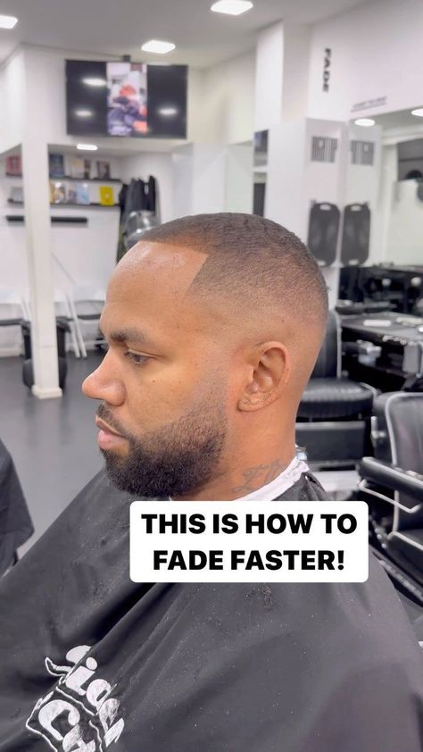 Want to elevate your barbering skills? Learn how to create a seamless fade haircut without using traditional guidelines. This technique takes practice but delivers a clean, professional look every time. Watch and learn the step-by-step process! #FadeHaircut #BarberHaircut #MensHaircut #BarberLife #BarberShop A Fade Haircut, How To Fade, Low Fade Haircut, The Fade, Barber Haircut, Find Hairstyles, Low Fade, Fade Haircuts, Men's Hairstyles