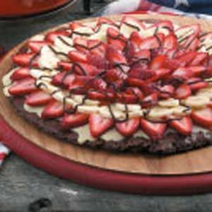 Berry Pizza, Brownie Pizza, Banana Brownies, Fresh Fruit Recipes, Dessert Pizza, Fruit Pizza, Brownie Mix, Pizza Recipe, Fruit Recipes