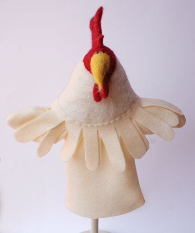 Chicken Puppet, Felt Puppets, Charlotte's Web, Creative Teaching, The Chicken, Adaptation, Imaginative Play, Needle Felted, Textile Art