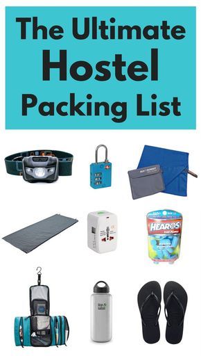 Not sure what to pack for a hostel? This hostel packing list has 11 essentials things you must bring to a hostel. Hostel Packing, International Travel Packing, Travel Tips Packing, Products Ideas, Travel Gadgets, Backpacking Tips, Packing List For Travel, Budget Travel Tips, Packing Tips For Travel