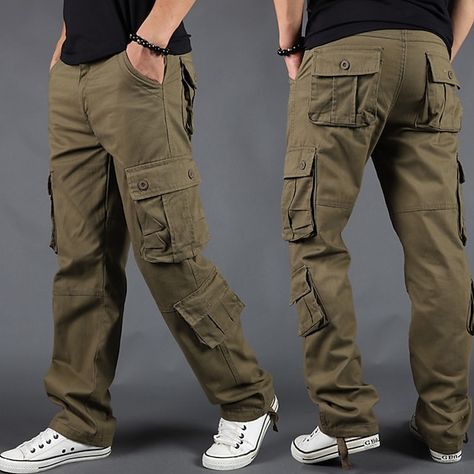 Cargo Pant For Men, Best Cargo Pants For Men, Six Pocket Pants Men, Men’s Cargo Pants Styles, How To Style Cargo Pants Men, Cargo Pant Pattern, Cargo Style Men, Men’s Pants, Nerdy Outfits Men