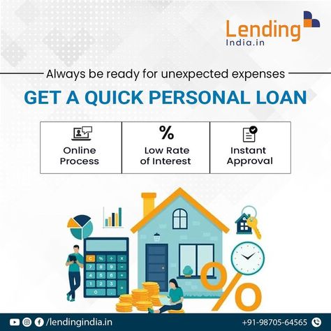 Always be ready for unexpected expenses GET A WUICK PERSONAL LOAN https://bit.ly/37hEQK0 – Apply Now – Call on 7486030828 #BusinessLoan #BusinessGrowth #Investment #BusinessInvestment #OnlineLoan #NeedMoney #QuickLoan #Entrepreneurs #OnlineMoney #Loan #BestLoan #BusinessSubscriptionPlan #Lendingindia Loan Creative Ads, Loan Ads, Small Business Funding, Personal Loans Online, Quick Loans, Financial Calculators, Ads Creative Advertising Ideas, Online Loans, Small Business Loans