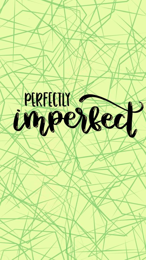 Perfectly Imperfect Wallpaper, Imperfect Wallpaper, Manifestation Wallpapers, Typography Quotes Inspirational, Motivational Letter, Positive Vibes Quotes, Sunshine Quotes, Good Vocabulary Words, Simple Iphone Wallpaper