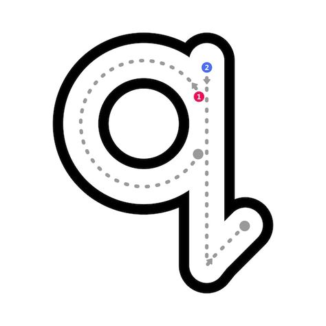 Tracing alphabet letter q lowercase prew... | Premium Vector #Freepik #vector #trace #handwriting-practice #worksheet #kids-worksheet Tracing Alphabet Letters, Letter P Worksheets, Tracing Alphabet, Kids Worksheet, English Worksheet, Tracing Worksheets Preschool, Letter Q, Alphabet Tracing, Tracing Worksheets