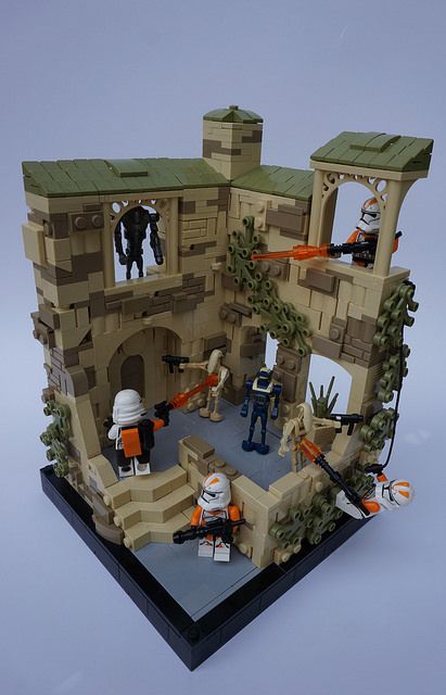 Lego Star Wars Moc Base, Lego Mandalorian, Lego Clones, Lego Mosaic, Lego Starwars, Amazing Lego Creations, Star Wars Set, Lego Store, Lego Craft