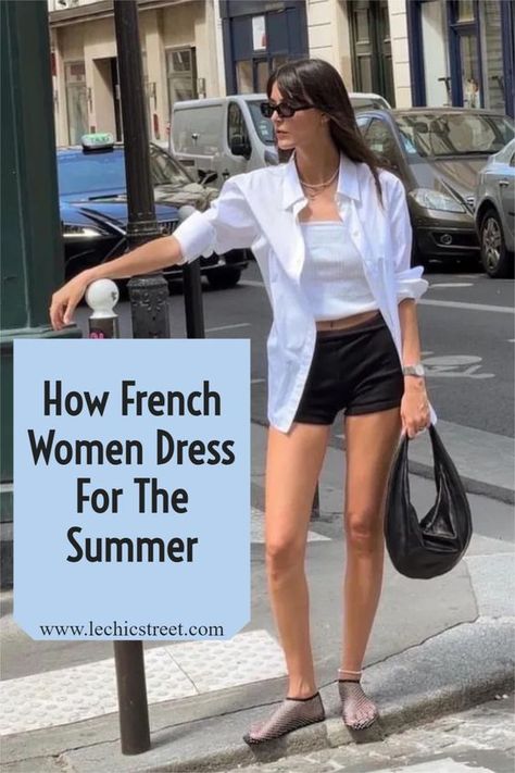 How French Women Dress For The Summer. Looking for a very pary outfit for summer fashion. These paris outfits are perfect for summer outfits and summer style. Whether you are going to paris or now, these summer outfits will give you the paris aesthetic. Check out paris style for the summer to look very chic this summer style. Find plenty of French summer fashion ideas. #parisoutfits #parisoutfit #parisstyle #summerfashion #parisoutfit Summer French Outfits Street Styles, Parisienne Summer Style, Parisian Night Out Outfit, Parisian Summer Outfits French Style, French Summer Dress Parisian Style, How To Dress Like A Parisian Woman, Summer Outfits For Paris, French Street Style 2024, French Rivera Outfits Summer