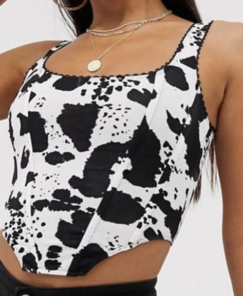 f4a4da9aa7eadfd23c7bdb7cf57b3112desc52697274ri Cowgirl Costume Women, Cow Print Corset, Cowgirl Costume Kids, Cowgirl Costume Diy, Cow Outfits, Cowgirl Costume, Corset Fashion, Cow Boy, Outfit Goals