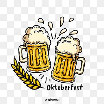 Oktoberfest Tattoo, Oktoberfest Illustration, Oktoberfest Logo Design, Beer Mug Cheers Clip Art, Octoberfest Beer, German Beer Festival, German Oktoberfest, October Fest, Summer Beer