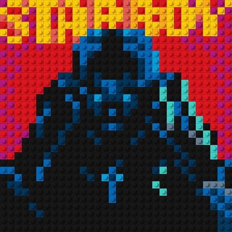 32x32 Pixel Art Grid, Lego Room Decor, Lego Poster, Easy Perler Beads Ideas, Easy Pixel Art, Pixel Art Templates, Perler Art, Perler Bead Templates, Diy Perler Bead Crafts