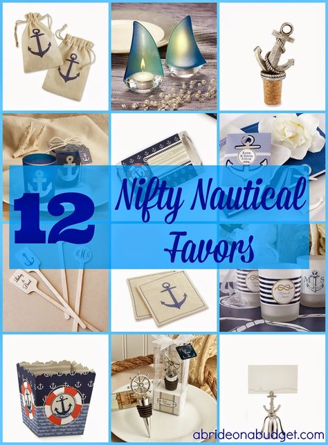 Nifty Nautical Wedding Favors Nautical Centerpiece Ideas, Diy Gifts On A Budget, Nautical Bridal Shower Favors, Nautical Party Favors, Nautical Favors, Bridal Shower Favors Cheap, Nautical Wedding Favors, Wedding Nautical, Nautical Bridal Showers