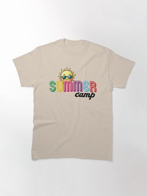 "Summer Camp " Classic T-Shirt for Sale by MPTeam Summer Camp Tshirt Designs, Camp Tshirt Designs, Summer Camp, Shirt Design, Mood Board, Classic T Shirts, Shirt Designs, Design Ideas, Tshirt Designs