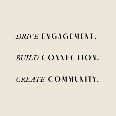 Social Connection Quotes, Quote About Connection, Create That Content Quote, Social Media Goals Aesthetic, Quotes About Social Media Marketing, Creating Community Quotes, Quotes For Social Media Manager, What Is Social Media Management, Quotes About Connections With People