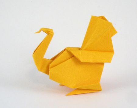 origami turkey Origami Swallow, Origami Turkey, Origami Horse, Turkey Easy, Origami Bird, Book Origami, Creative Diy Gifts, Cool Paper Crafts, Money Origami