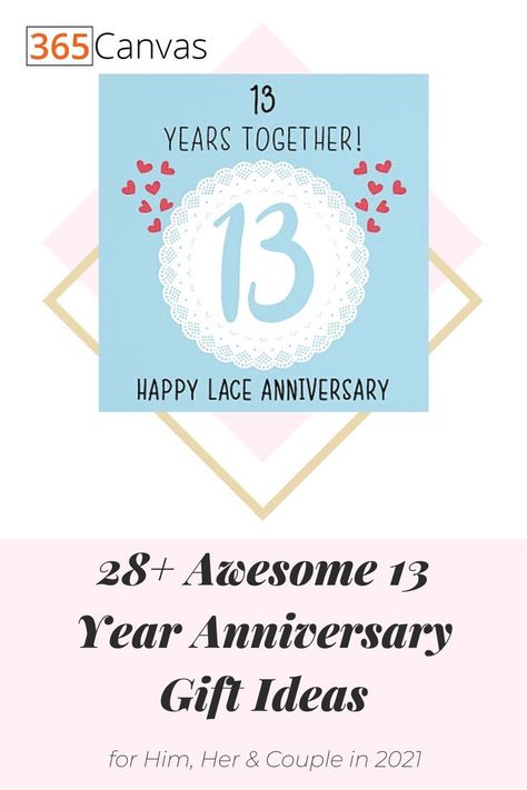 the best 13 year anniversary gift in 2021 Marriage Anniversary Gift Ideas, 13 Year Anniversary Gift, 13 Anniversary, 13 Year Anniversary, Year Anniversary Gift Ideas, Anniversary Gift Ideas For Him, 13th Anniversary Gifts, Marriage Anniversary Gifts, 13th Anniversary