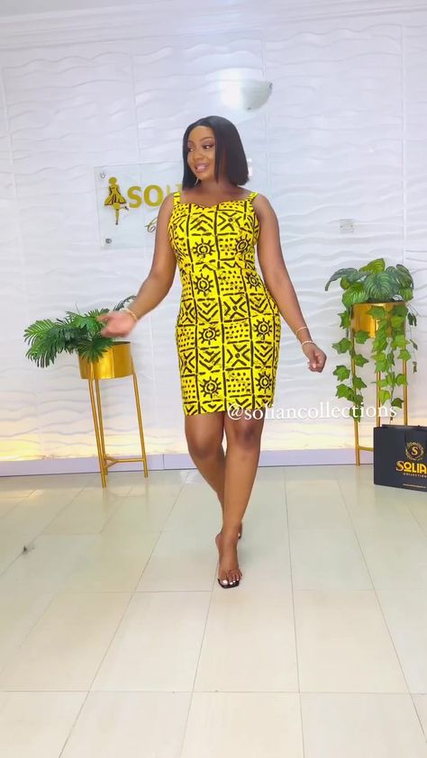 For More Styles 👇 https://ykmmedia.com/ | Latest Ankara Fashion Styles Trending Ankara Gowns, Ankara Fashion Styles, Simple Dress Styles, Ankara Skirts, Classy Short Dresses, African Fabric Dress, Circle Skirts, 2piece Outfits, African Print Dress Ankara