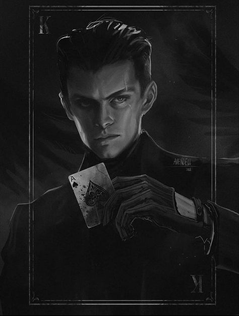 Kaz Brekker, Six Of Crows, Crows, A Man, Black And White, Tumblr, White, Instagram, Black