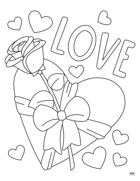 Choose from 100 different Valentine's Day coloring pages. Hours of coloring fun for your little ones. All pages are FREE. Print from home! Coloring Pages Love, Free Printable Valentines Tags, Kawaii Coloring Book, Coloring Pages Preschool, Super Mario Coloring Pages, Valentines Day Drawing, Free Kids Coloring Pages, Valentines Day Coloring Page, Shark Coloring Pages