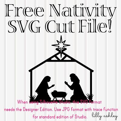 Free Cut File for Silhouette Free Svg Nativity Scene For Cricut, Nativity Scene Silhouette Printable Free, Cheer Designs, Christmas Silhouettes, Nativity Svg, Christmas Silhouette, Nativity Silhouette, Free Svgs, Christmas Vinyl