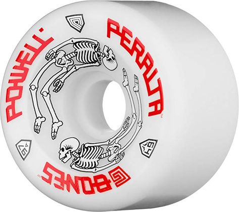 Skateboard Wheel, Skateboard Parts, Vintage Skateboards, Powell Peralta, Skate Wheels, Skateboard Wheels, Bone White, Skateboard Decks, Skateboarding