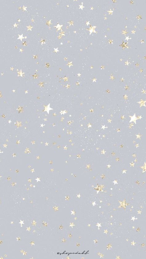 Gold Star Wallpaper, Aesthetic Wallpaper Iphone Vintage, Vintage Lockscreen, Wallpaper Iphone Vintage, Baby Blue Wallpaper, Sparkle Wallpaper, Aesthetic Wallpaper Iphone, Christmas Wallpapers, Witchy Wallpaper