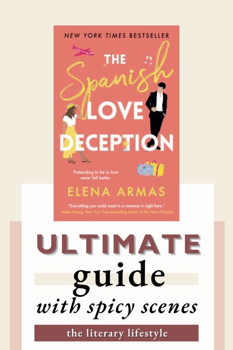 This The Spanish Love Deception summary (with annotations of spicy scenes) and review tells you everything you need to know about the TikTok enemies to lovers sensation by Elena Armas. You'll also get quotes (for wallpaper and more) by Lina and Aaron to match the aesthetic of this BookTok favorite. Click to read more now. The Spanish Love Deception Spicy Scenes, Quotes For Wallpaper, Emily Giffin Books, Spicy Chapters, Spicy Scenes, The Spanish Love Deception, Spanish Love Deception, Enemies To Lovers, Great Books To Read