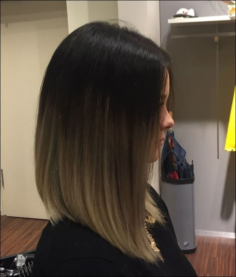 Tuns Bob Lung, Balayage Bob, Short Ombre Hair, Ash Hair Color, Blond Balayage, Long Bob Haircuts, Ombré Hair, Trendy Hair Color, Long Bob Hairstyles