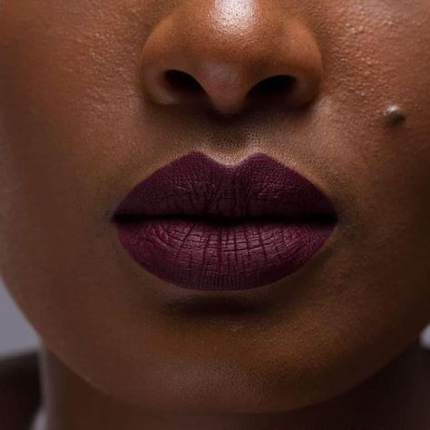 Joy Lips Matte Liquid lipstick in the shade Finesse Long lasting matte lipstick Purple lipstick Kenyan Lipstick brand Buy Kenyan Swedish brands Lipstick On Dark Skin, Black Cherry Lipstick, Dark Matte Lipstick, Vampy Lipstick, Dark Purple Lipstick, Lipstick Purple, Cherry Lipstick, Maroon Lipstick, Long Lasting Matte Lipstick