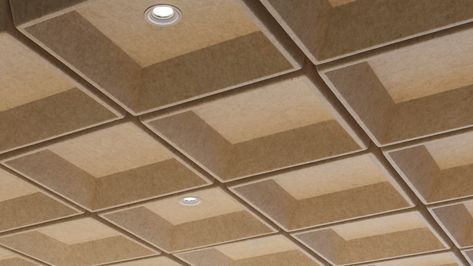 Port | Acoustic Ceiling Title Wood Sound Diffuser, Baffle Ceiling, Acoustic Baffles, Sound Diffuser, Acoustic Ceiling Panels, Office Ceiling, Acoustic Ceiling, Corporate Headquarters, Drop Ceiling