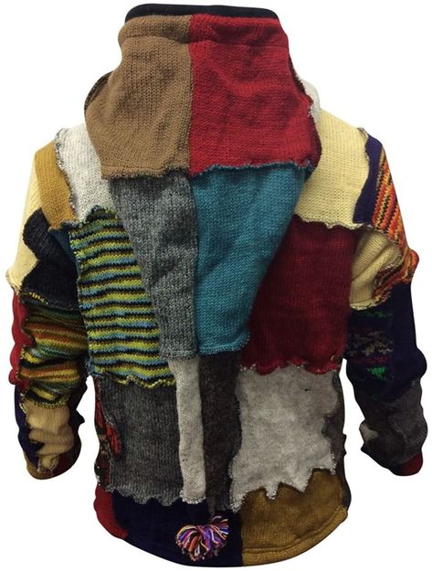 SHOPOHOLIC FASHION Mens Multicoloured Wool Patch Winter Hippie Jacket: Amazon.co.uk: Clothing Winter Hippie, Boho Men Style, Hippie Hoodie, Hippie Jacket, Slim Pants Outfit, Men Coat, Streetwear Winter, Hoodies Men Style, Boho Men