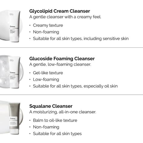 Squalane Cleanser - The Ordinary | Sephora The Ordinary Cleanser, Squalane Cleanser, The Ordinary Squalane, Target Makeup, Foaming Cleanser, Dry Face, Oily Skin Care, Cream Cleanser, Gentle Cleanser